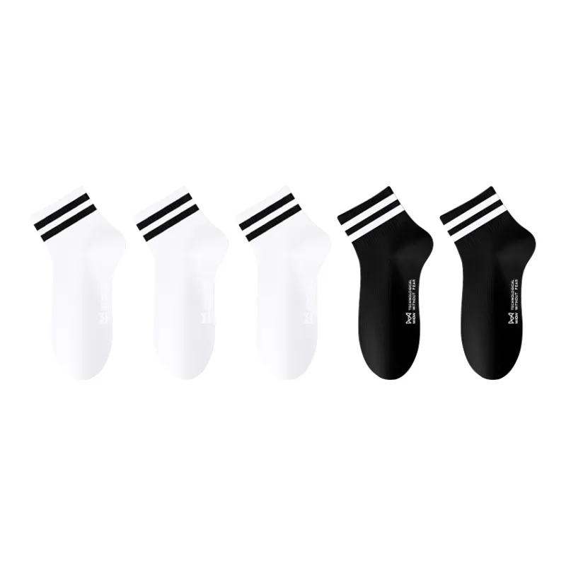 MIIOW Mid Calf Socks Women's 5 Pack-12