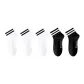 White Double Stripe 3+Black Double Stripe 2