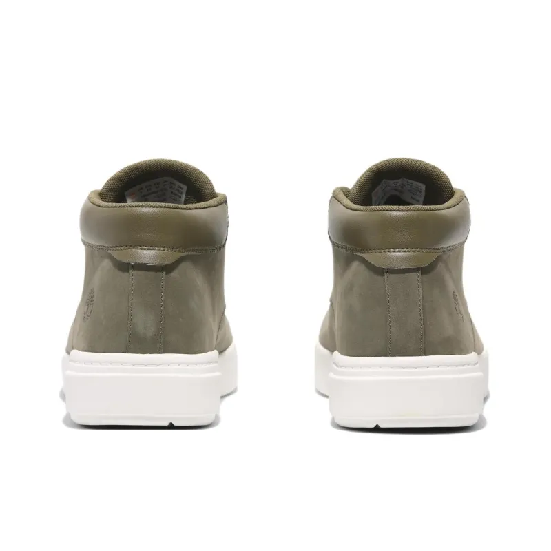 Timberland Support Mid Top Skateboard Shoes Men's Dark Green-4
