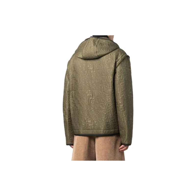 FENDI Jackets Men Green-3