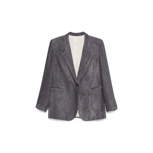 Alysi Business Suits Women's Gray Purple