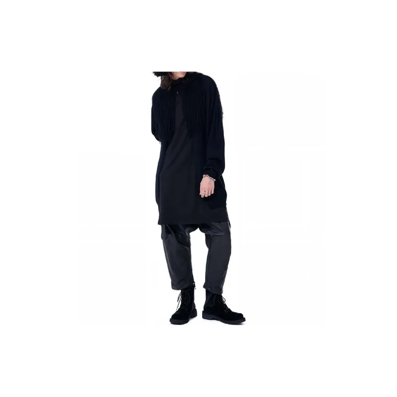 Yohji Yamamoto Coats Unisex Black-2