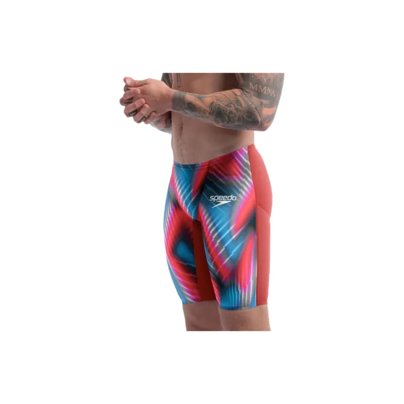 Speedo Swimming Shorts Men Red/Blue-3