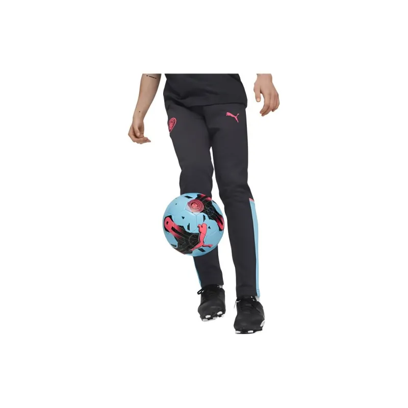 PUMA Manchester City Knitted Sweatpants Men's Dark Marine Blue-4