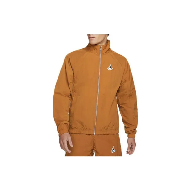 Jordan Jackets Men Brown Yellow-2
