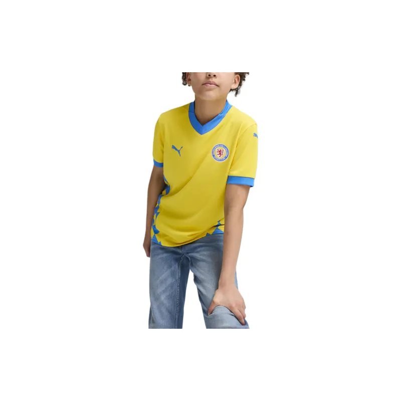 PUMA SS24 Eintracht Braunschweig Soccer Jerseys Men's Blue Yellow-4