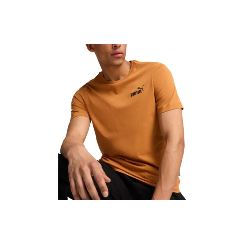 PUMA Essentials Small Tee T Shirt Men's Caramel Latte-4