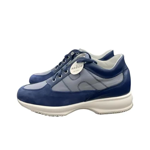 HOGAN Interactive Low-Top Sports Casual Shoes Women's Blue