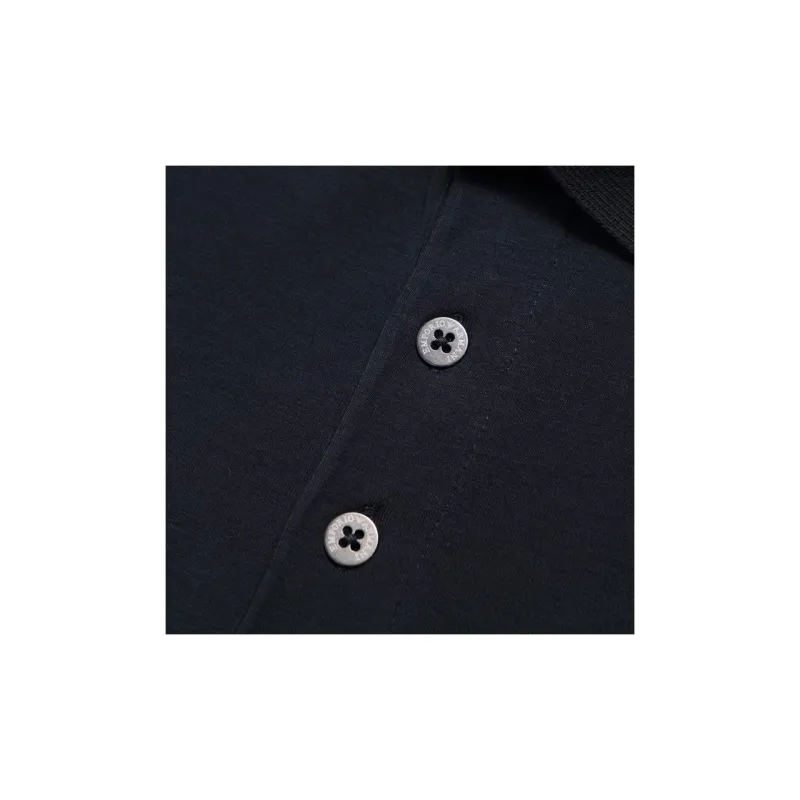 EMPORIO ARMANI Polo Shirts Men Night Blue-5