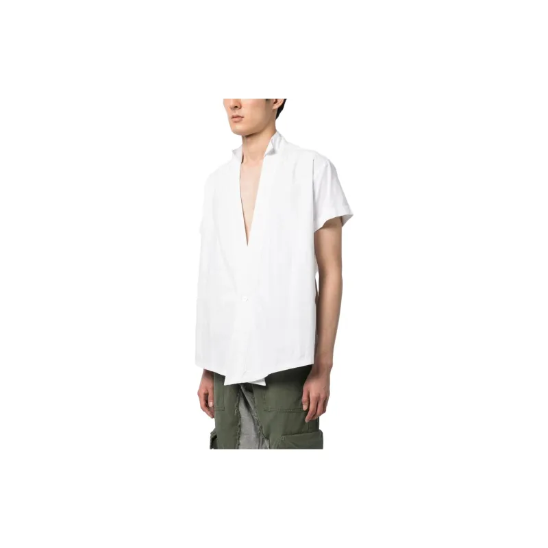GREG LAUREN Shirts Men White-3