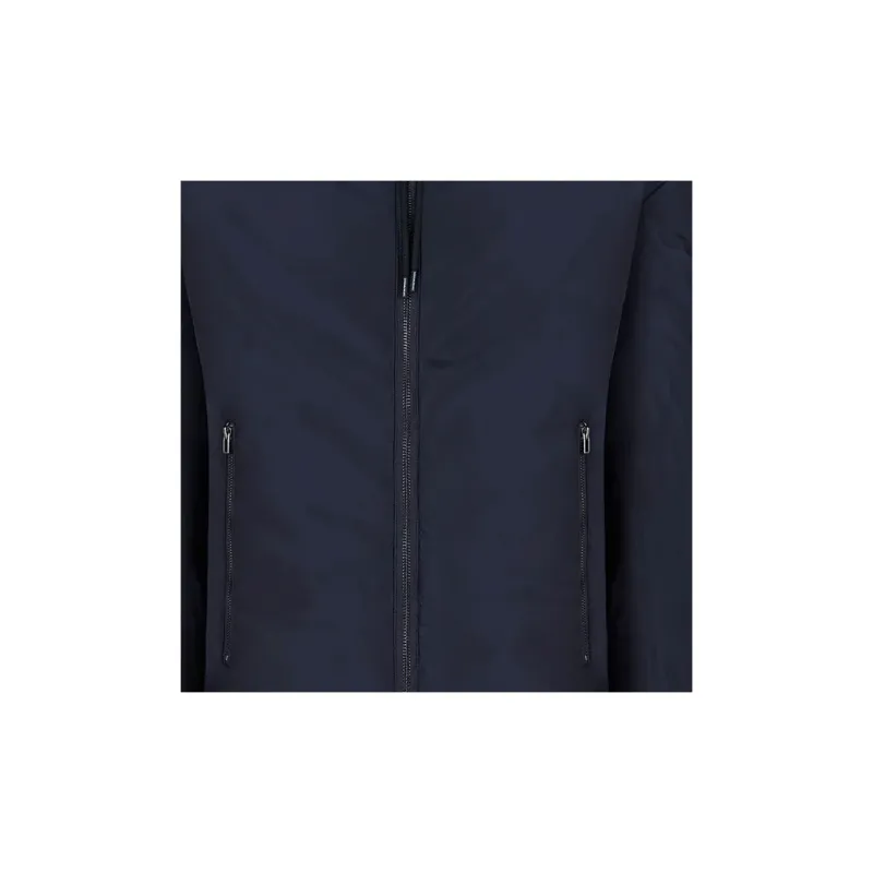 EMPORIO ARMANI Reversible Logo embroidered Bomber Jacket-3