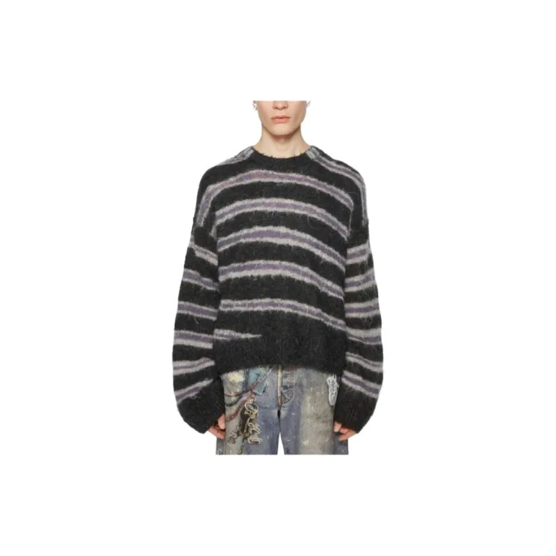 Acne Studios Striped Crewneck Jumper-1