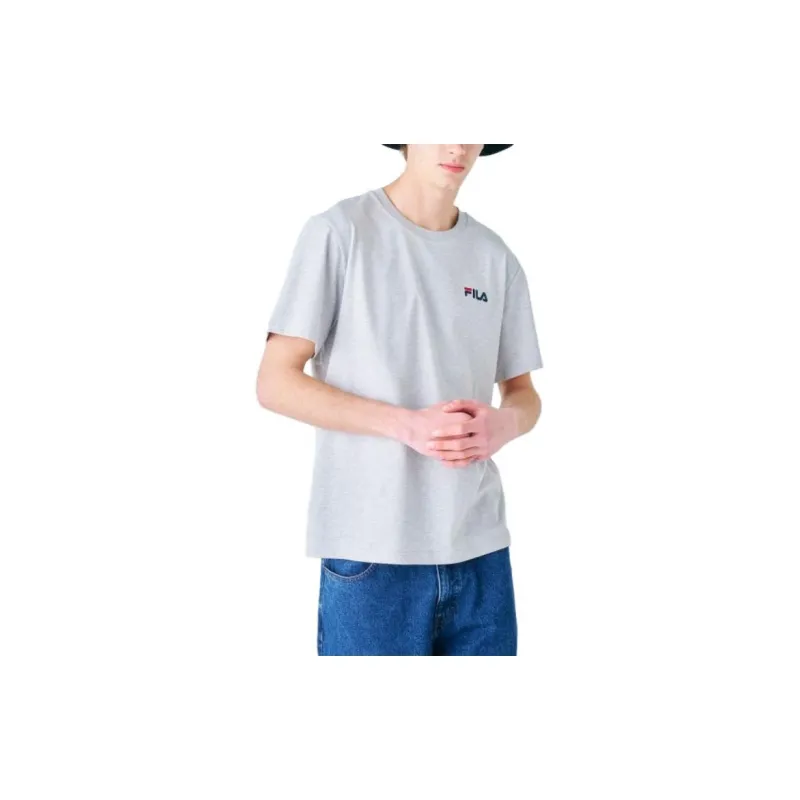 FILA T Shirts Unisex Gray-2
