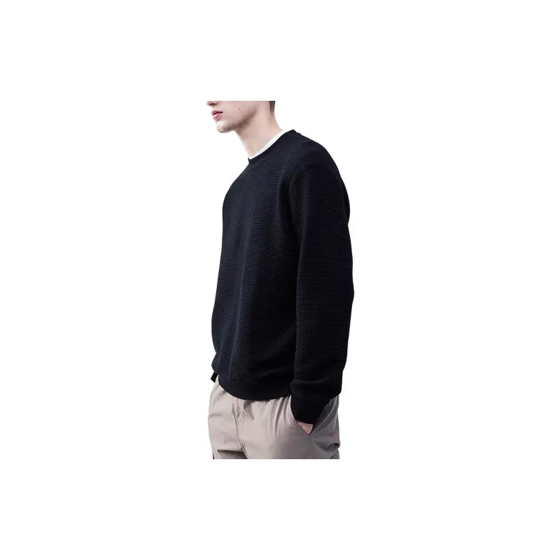 H&M Sweatshirts Men Black-2