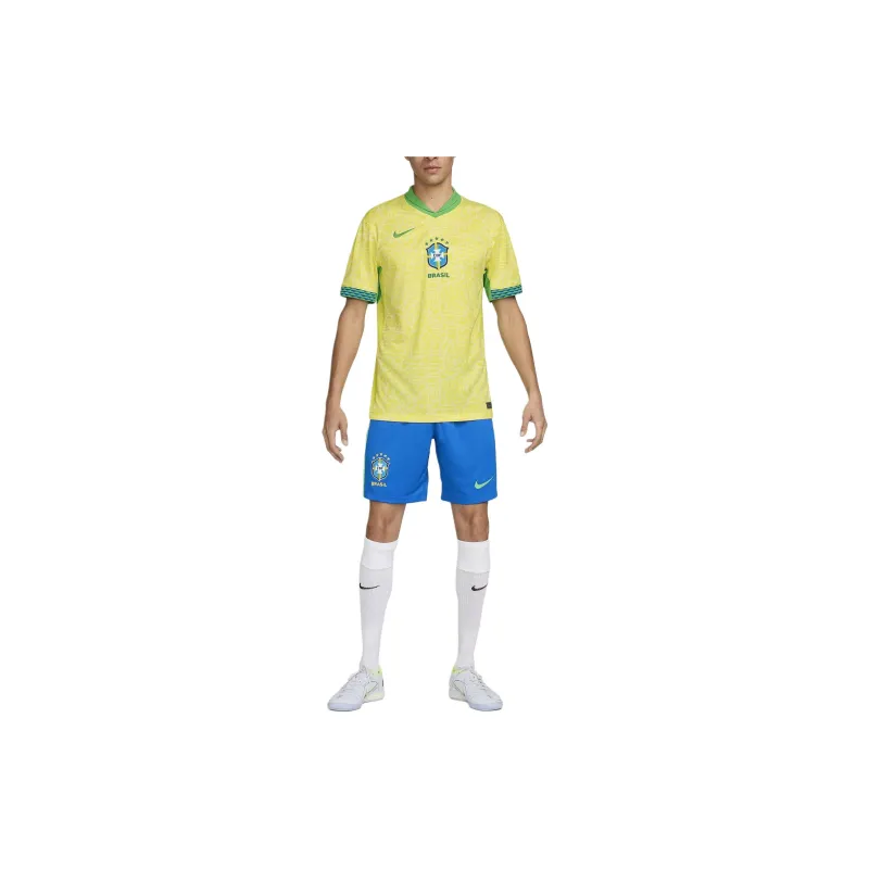 Nike Brazil 2024 Stadium Home Men's Nike Dri FIT Soccer Replica Jersey-4