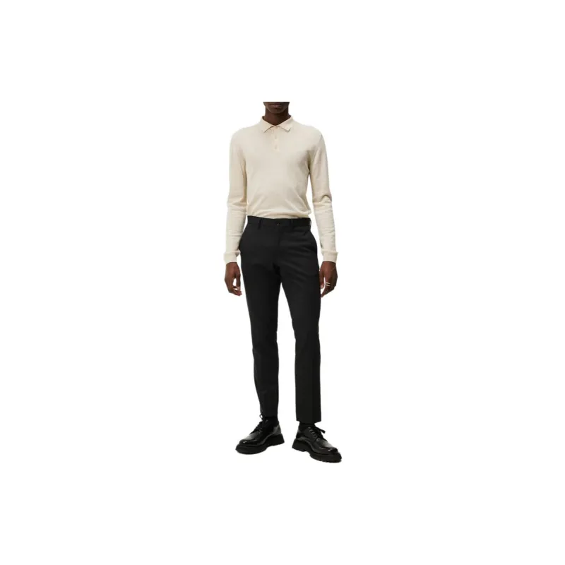 J.Lindeberg Noel Merino Polo Shirt Sweatshirt Men's Ecru-1