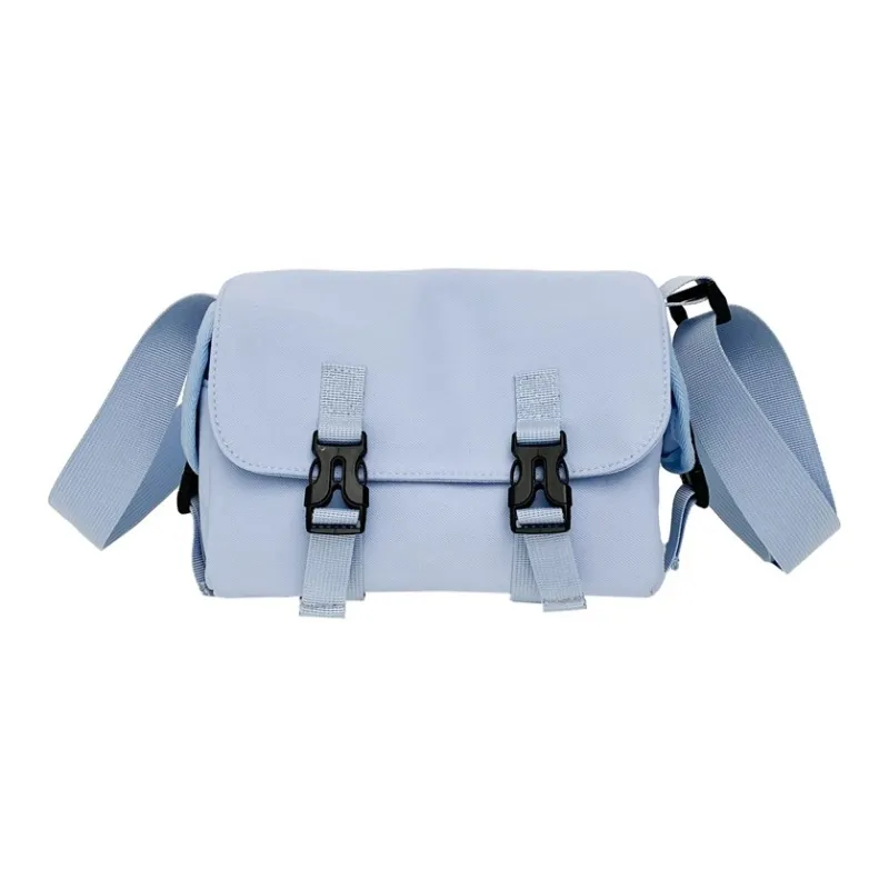 Yalu Nylon Messenger Bag/Crossbody Bag Regular Women's Khaki/Black/Blue/Purple/Yellow/Ecru-6