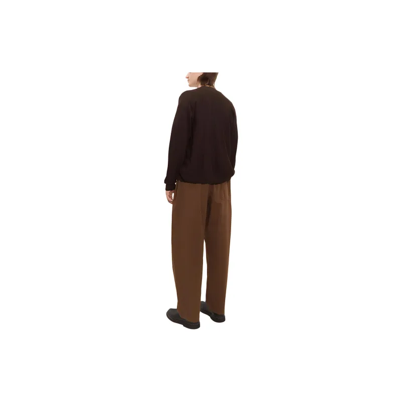 LA GARCONNE SS24 Knitwear Men's Mountain Walnut Brown-2