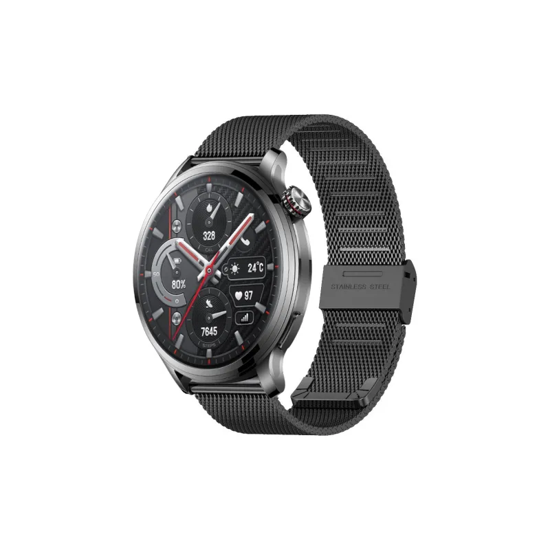 HUIMINGPIN Huawei Xiaomi Samsung VivoOPPO Compatibility Watch Band Stainless Steel Material-0