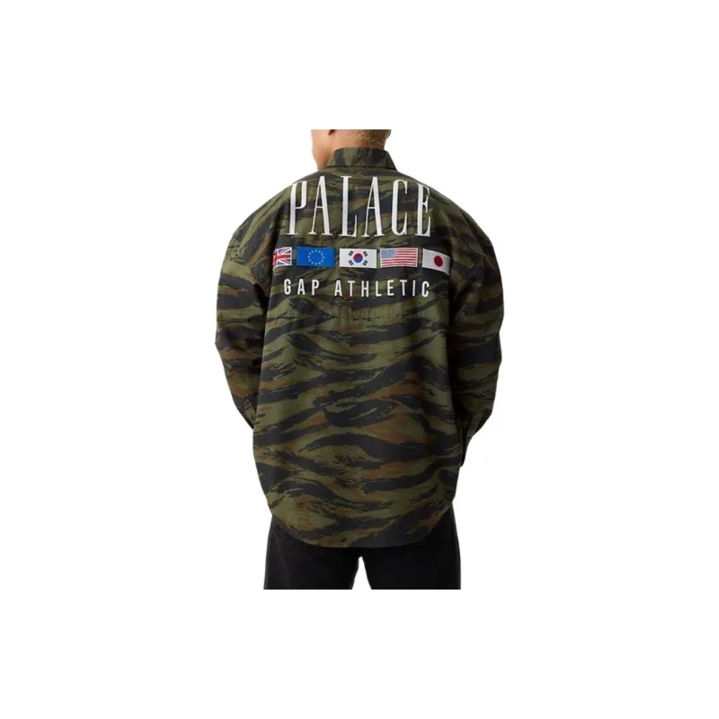 PALACE X GAP Drop Shoulder Oxford Shirt-2
