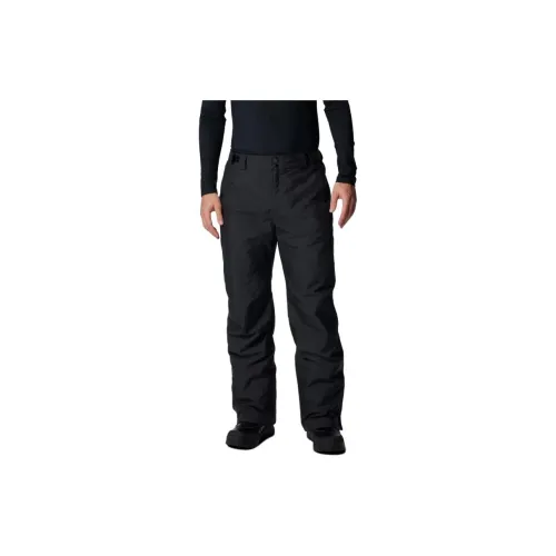 Columbia Ski Pants Men Black Mixed Color