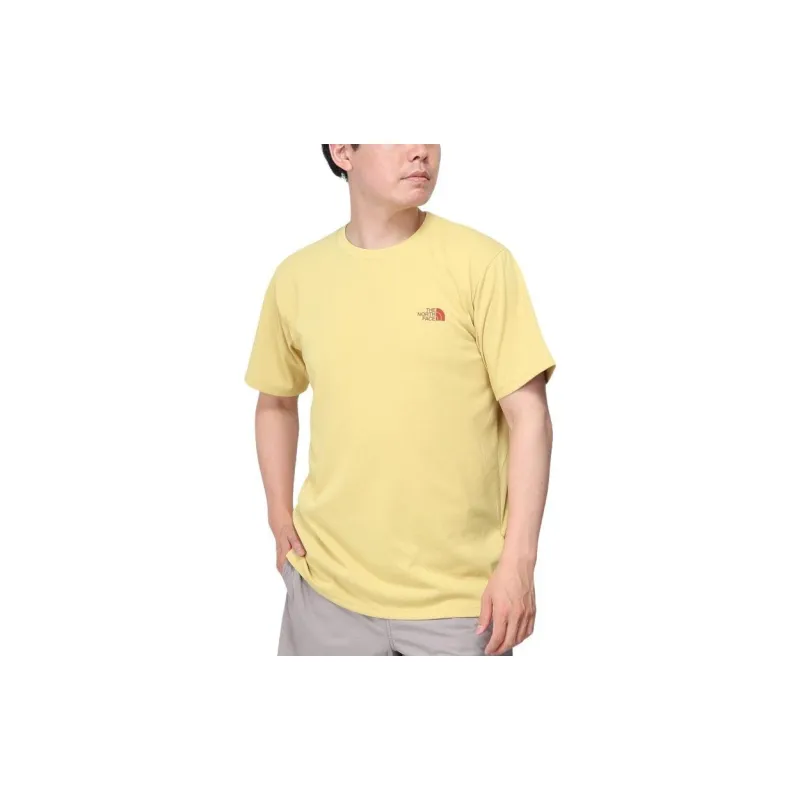 THE NORTH FACE T Shirt Men's Yellow-2