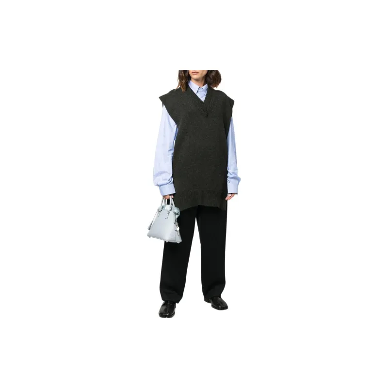Maison Margiela Vests Unisex Black-3