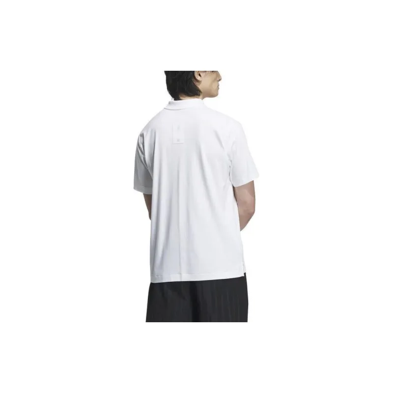 Adidas Polo Shirts Men White-2