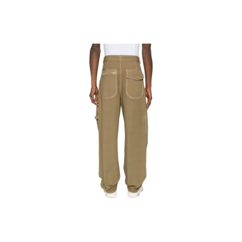 ISABEL MARANT Zip Detailed Straight Leg Pants-4