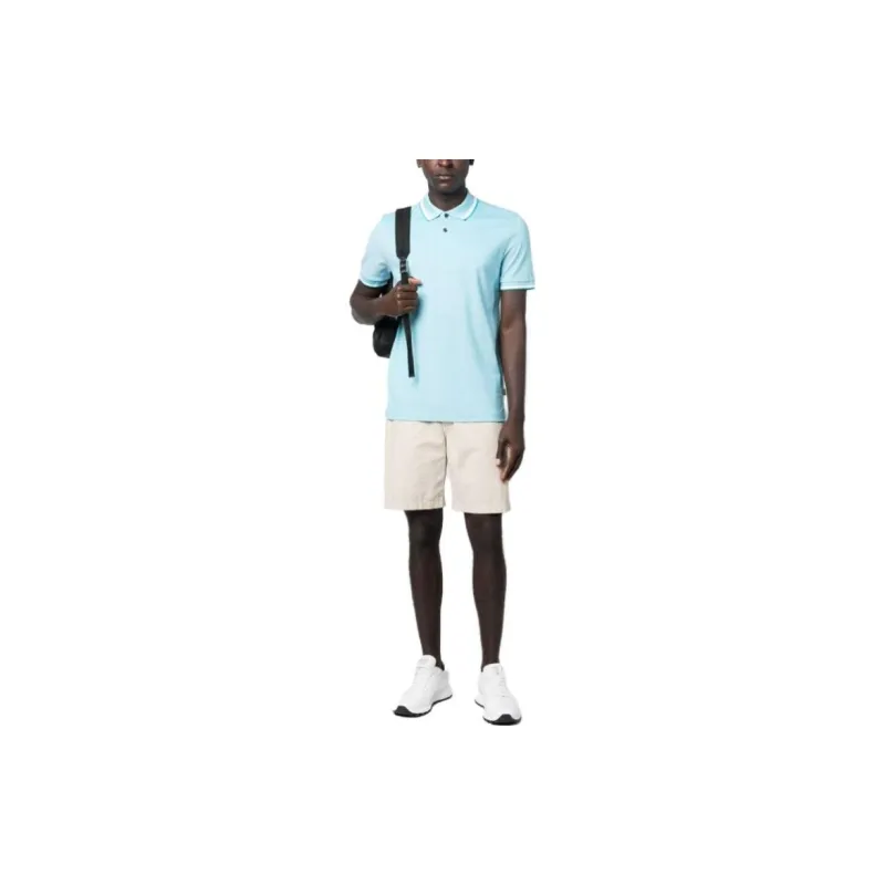 HUGO BOSS SS23 Polo Shirt Men's Light Blue-1