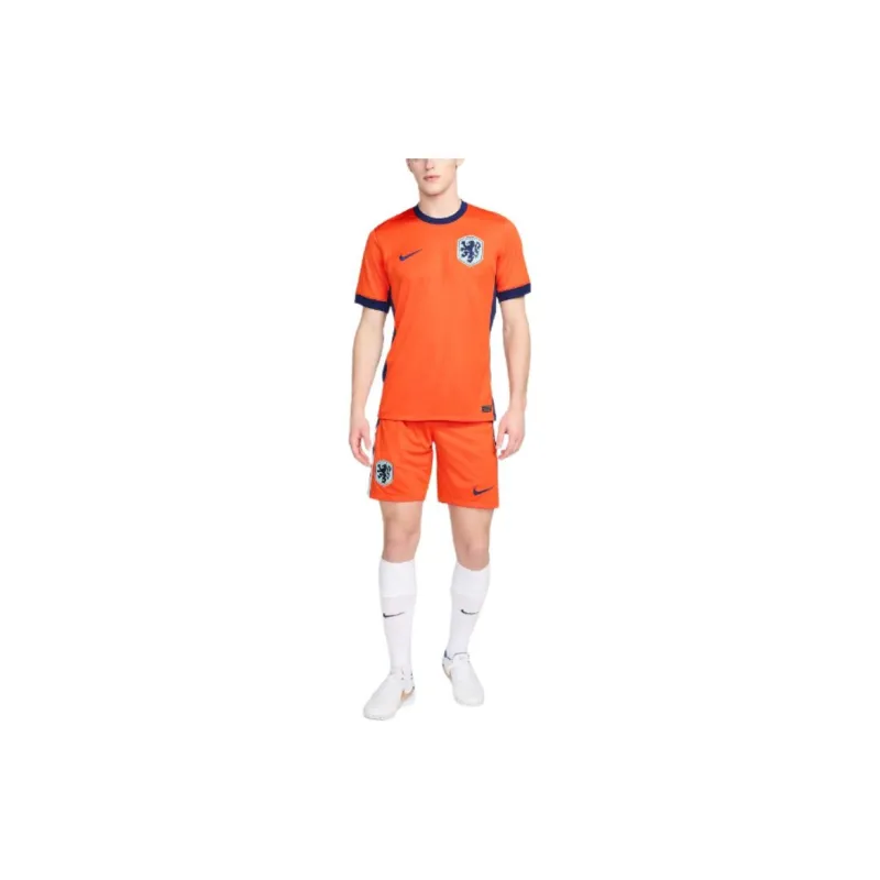 Nike Netherlands Men's Team 2024/25 Stadium Home Men's Nike Dri FIT Soccer Replica Jersey-4