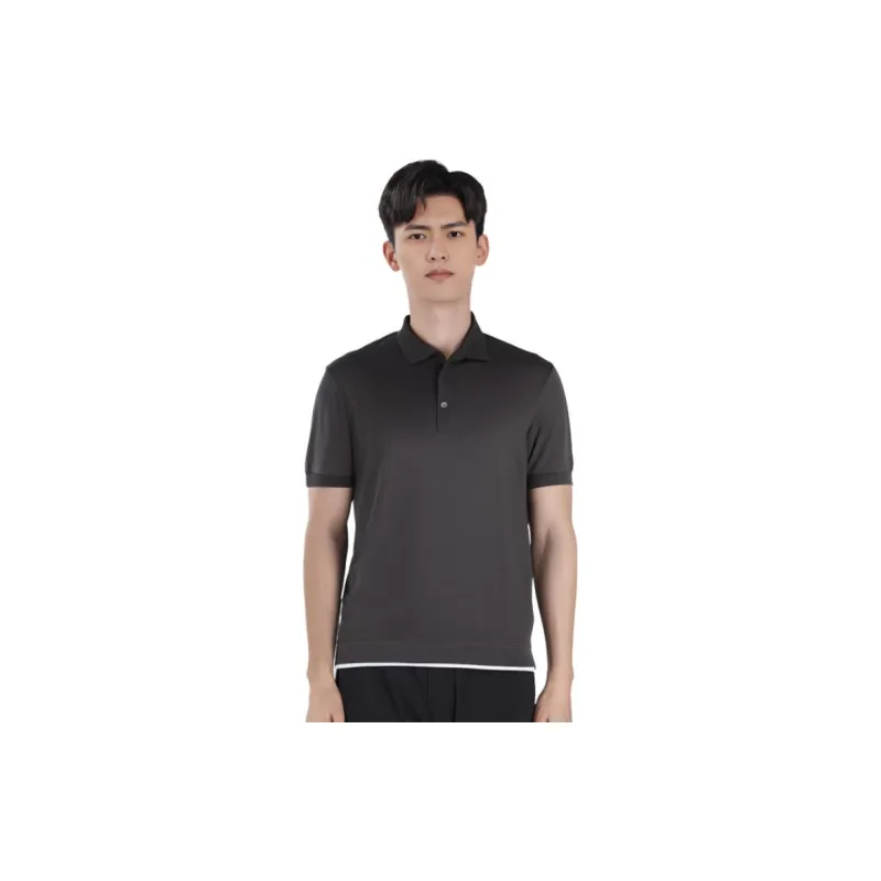 Zzegna SS23 Polo Shirt Men's Black-4