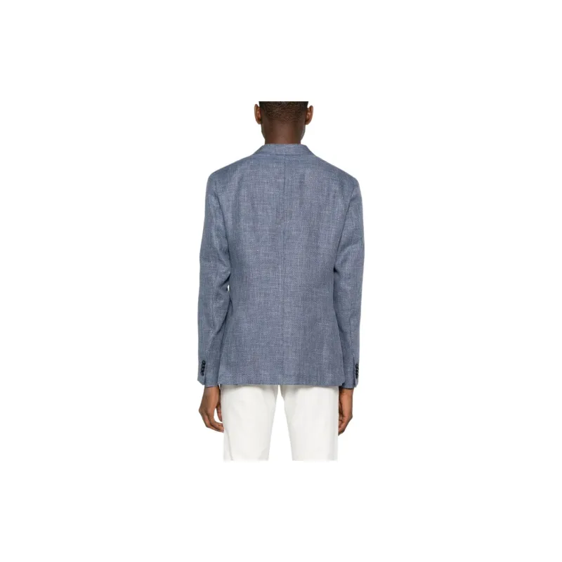Ermenegildo Zegna Notched-lapels Single-breasted Blazer-2