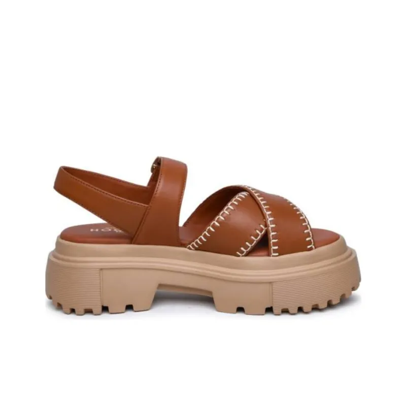 HOGAN H644 Leather Sandals-1