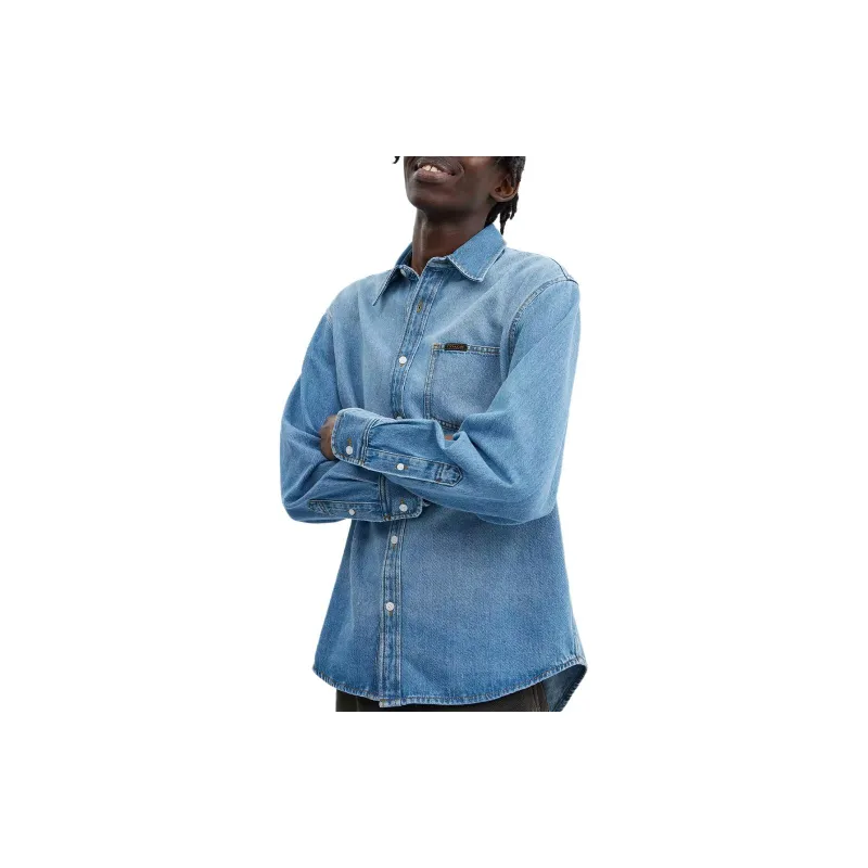 COACH Shirts Men Blue-1