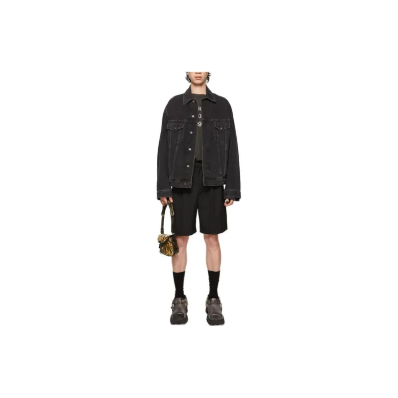 Acne Studios 2024 Autumn/Winter Collection FW24 Casual Shorts Men's Black-1