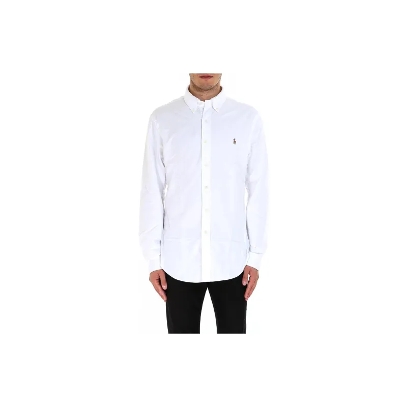 Polo Ralph Lauren Pony Embroidered Curved Hem Shirt-1