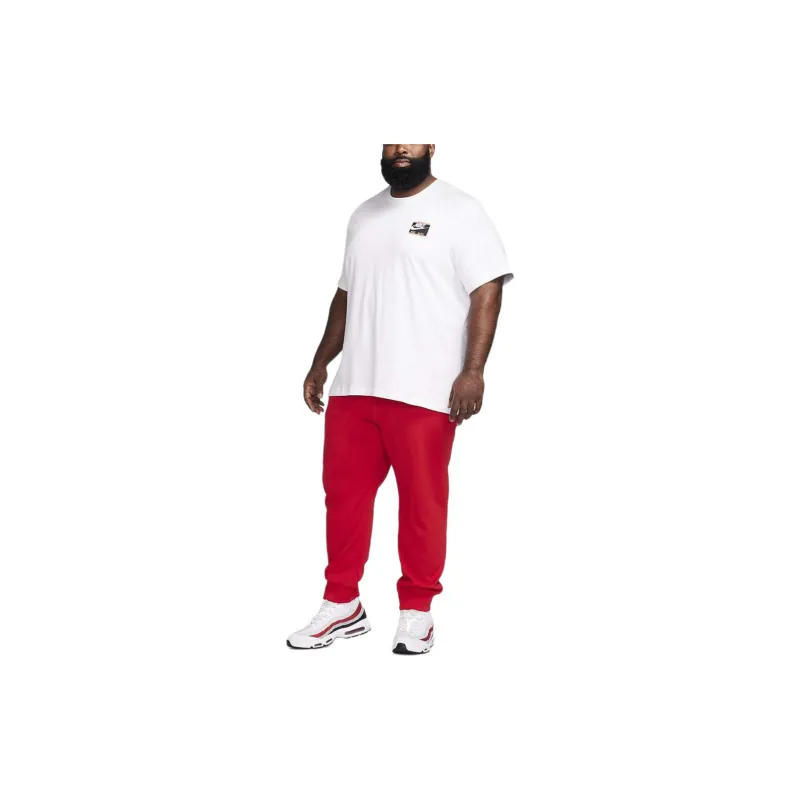 Nike Club Knitted Sweatpants Men's University Red-3