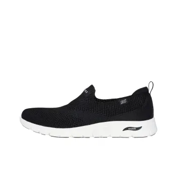 Skechers ARCH FIT REFINE Durable Breathable Support Low-Top Casual Shoes Women's Black