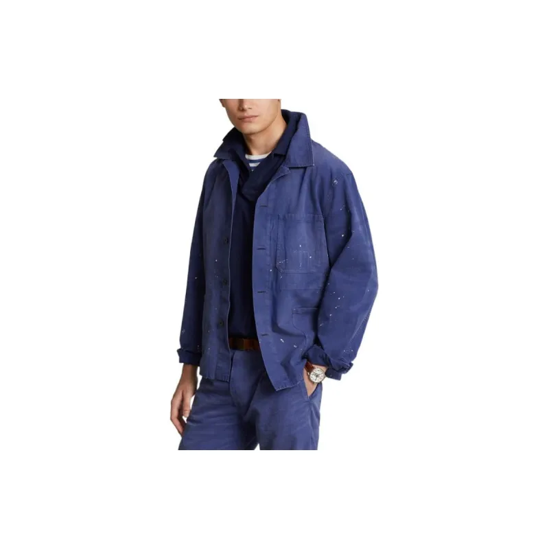 Polo Ralph Lauren Denim Jackets Men Blue-2