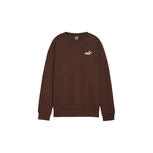 PUMA Women's Basic Series Sweatshirts Women's Coffee Brown