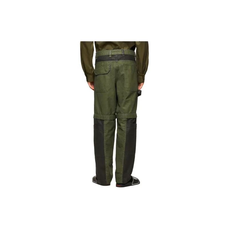 DIESEL Casual Pants Men's Green-2