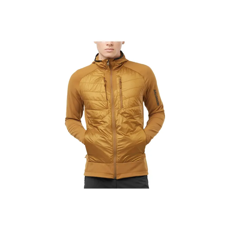 SALOMON ELIXIR HYBRID Jackets Men Yellow-1