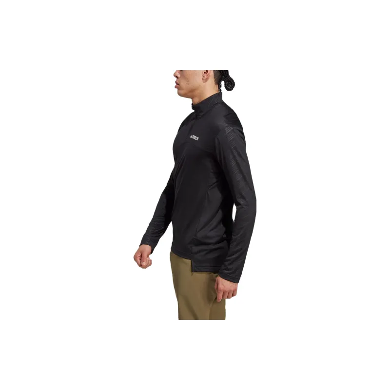 Adidas Free Shipping With AdiClub Terrex Multi Half-Zip Long Sleeve Tee-4