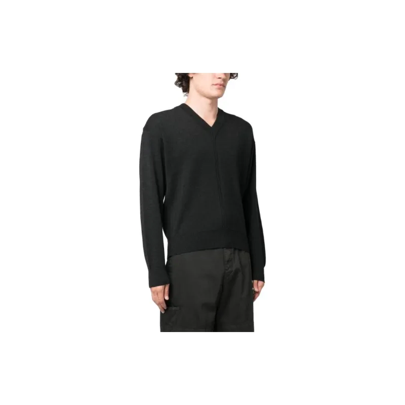 Lemaire V neck Knitted Jumper-1