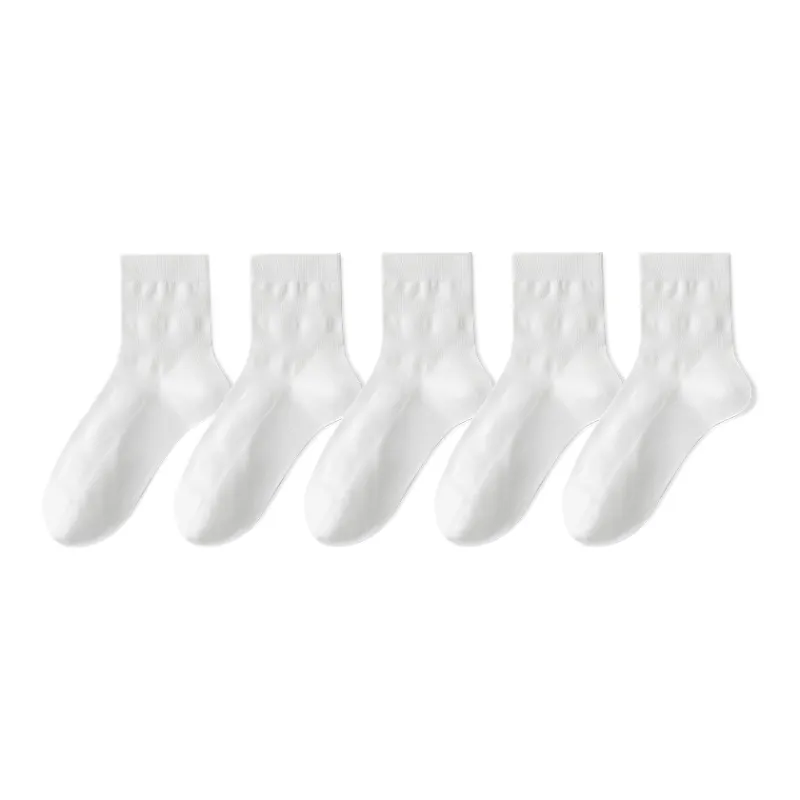 Lan Miao Mid Calf Socks Men's 5 Pack-13
