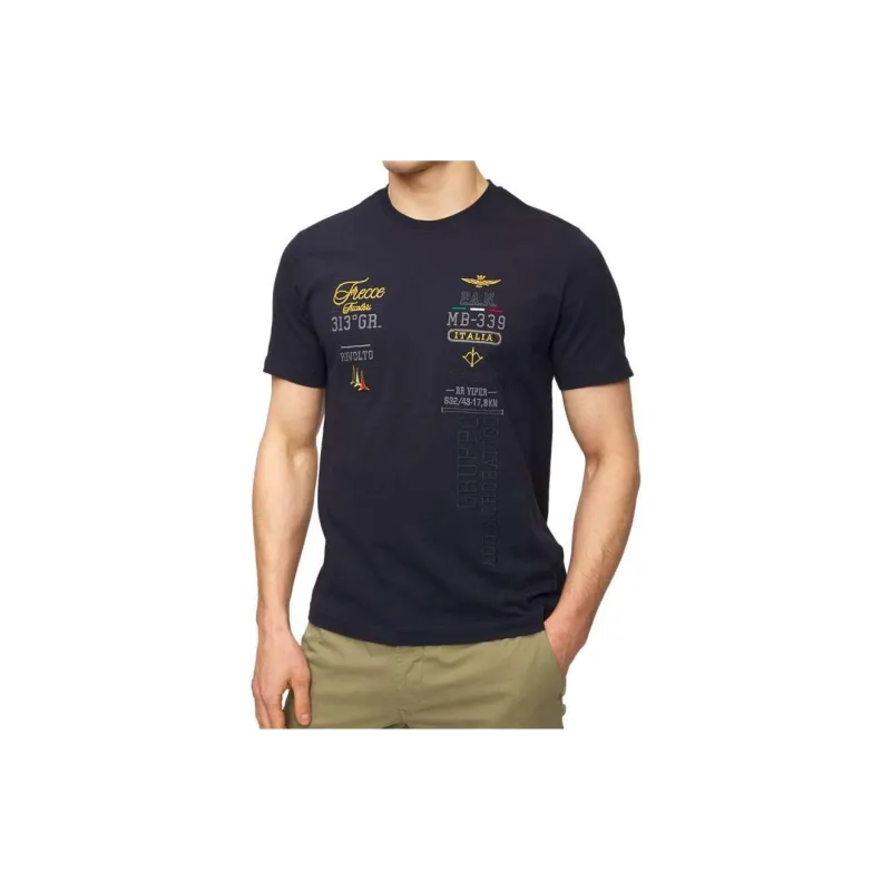 AERONAUTICA MILITARE SS24 T-Shirt Men's Marine Blue-1