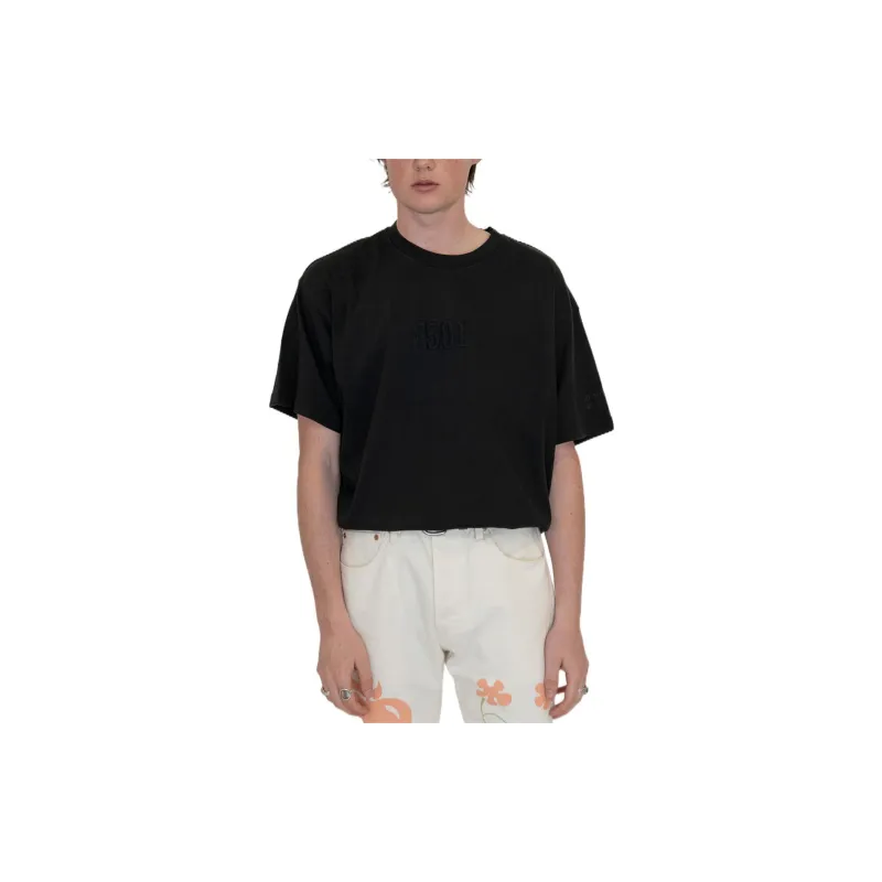 Levis Straight T Shirt Unisex Black-2