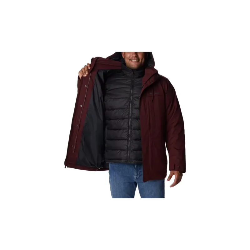 Columbia Jackets Men Maroon-1