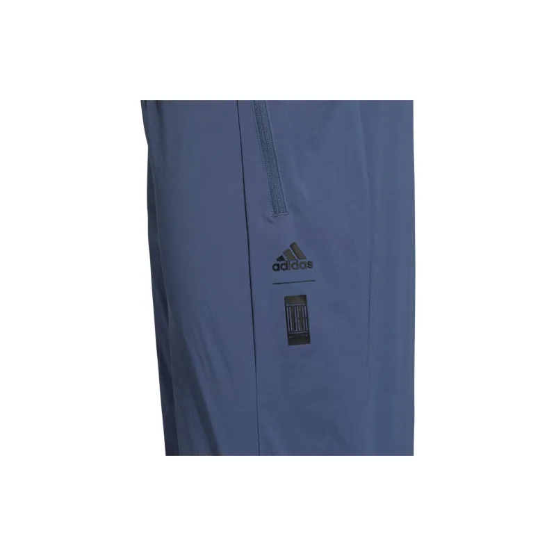 Adidas Wuji Series Knitted Sweatpants Men Sky Blue-3